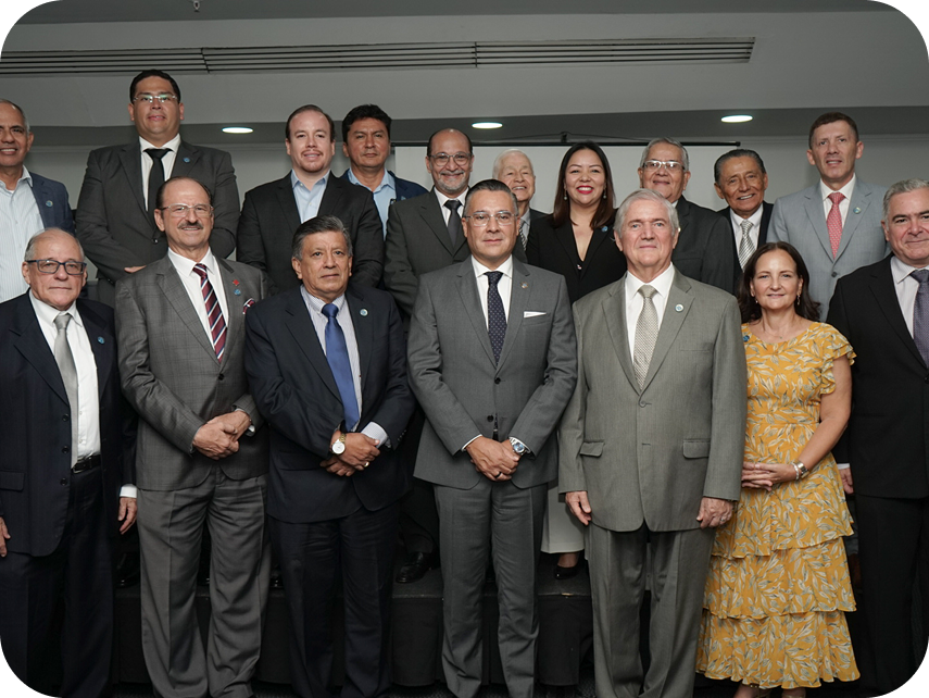Red de socios en evento