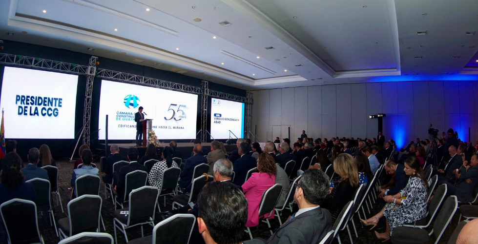 Celebración del 55 Aniversario de la Cámara de la Construcción de Guayaquil