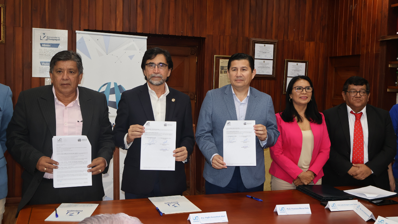 Cámara de la Construcción y la Universidad Guayaquil crean alianza